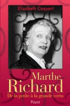 Couverture du livre : "Marthe Richard"