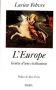 Couverture du livre : "L'Europe"