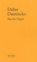 Couverture du livre : "Rue des Degrés"