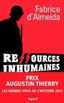 Couverture du livre : "Ressources inhumaines"