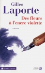 Couverture du livre : "Des fleurs à l'encre violette"