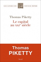Couverture du livre : "Le capital au XXIe siècle"