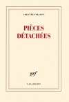 Couverture du livre : "Pièces détachées"