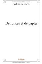 Couverture du livre : "De ronces et de papier"