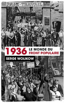 Couverture du livre : "1936, le monde du Front populaire"