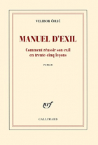 Couverture du livre : "Manuel d'exil"