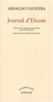 Couverture du livre : "Journal d'Eleusis"