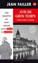 Couverture du livre : "Avis de gros temps pour Mary Lester"
