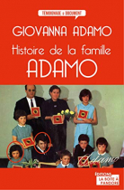 Couverture du livre : "Histoire de la famille Adamo"