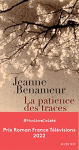 Couverture du livre : "La patience des traces"