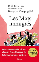 Couverture du livre : "Les mots immigrés"