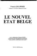 Couverture du livre : "Le nouvel État belge"