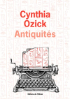 Couverture du livre : "Antiquités"